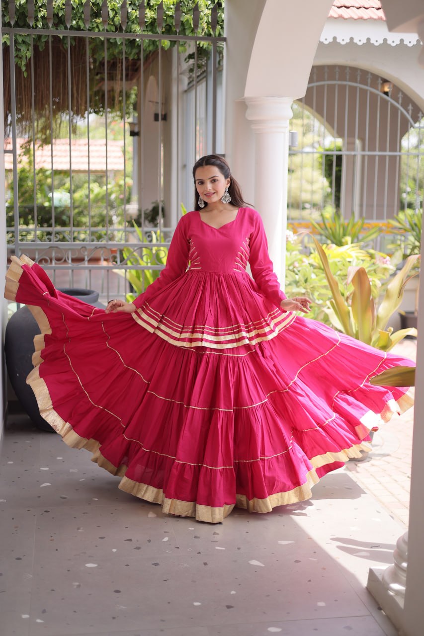 Women Designer Ivory Flared Lehenga Set with Elegant Peplum Top