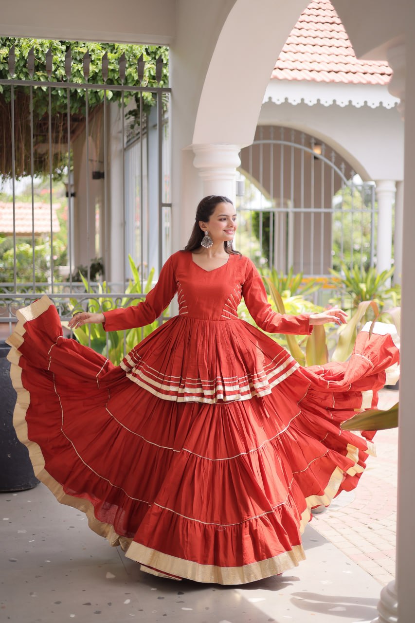 Women Designer Ivory Flared Lehenga Set with Elegant Peplum Top