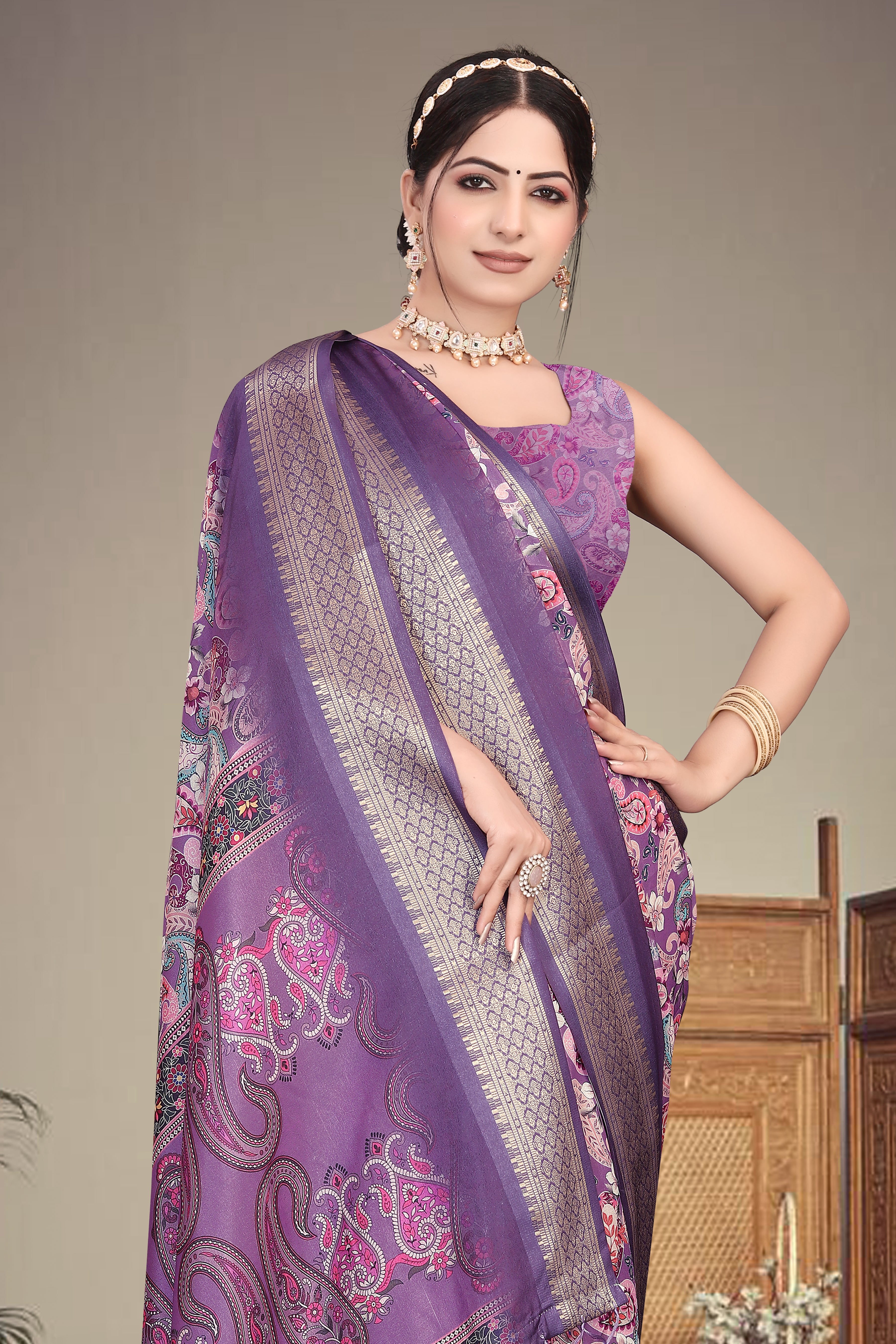 Womne Traditional Cotton Silk Designer Saree