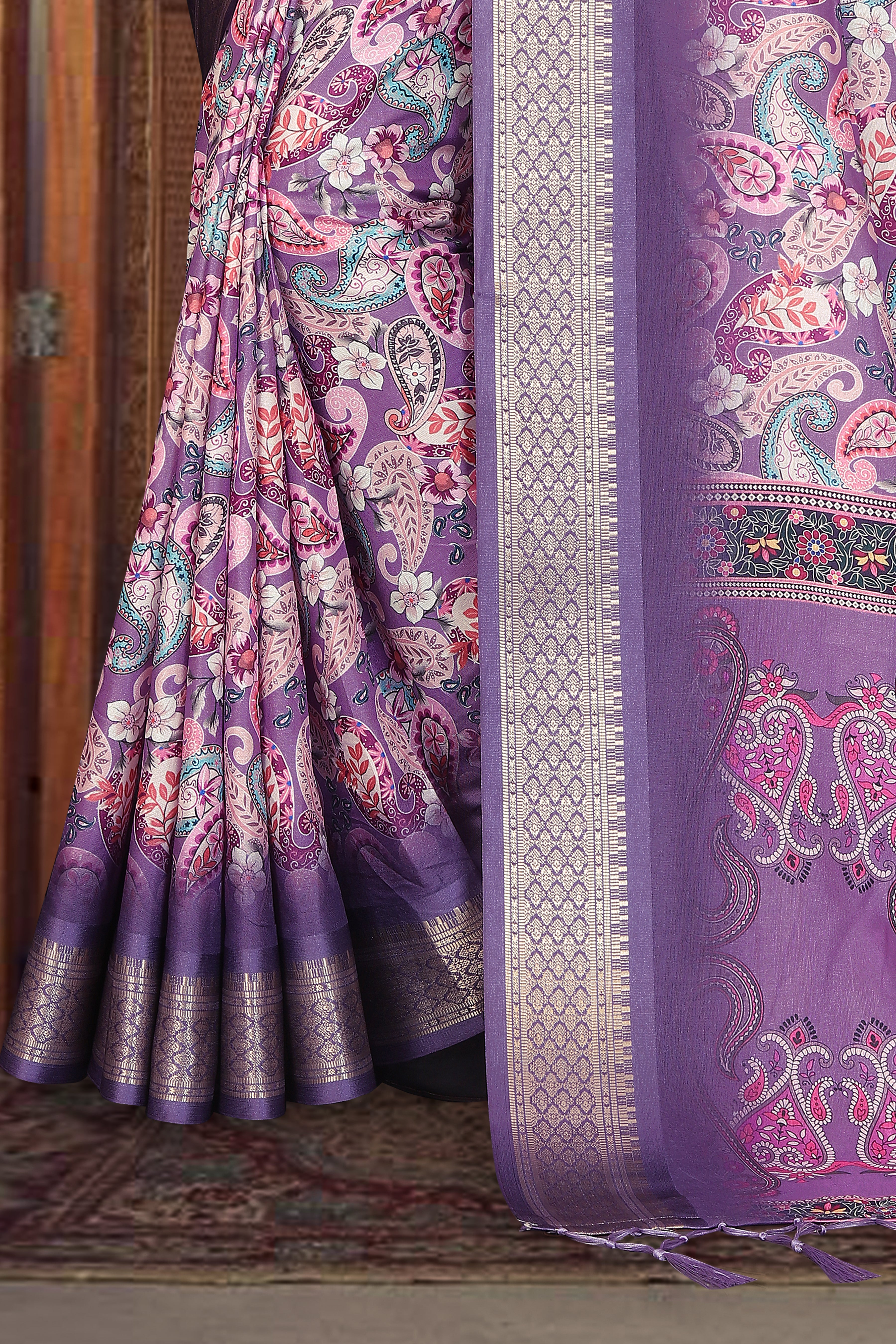 Womne Traditional Cotton Silk Designer Saree
