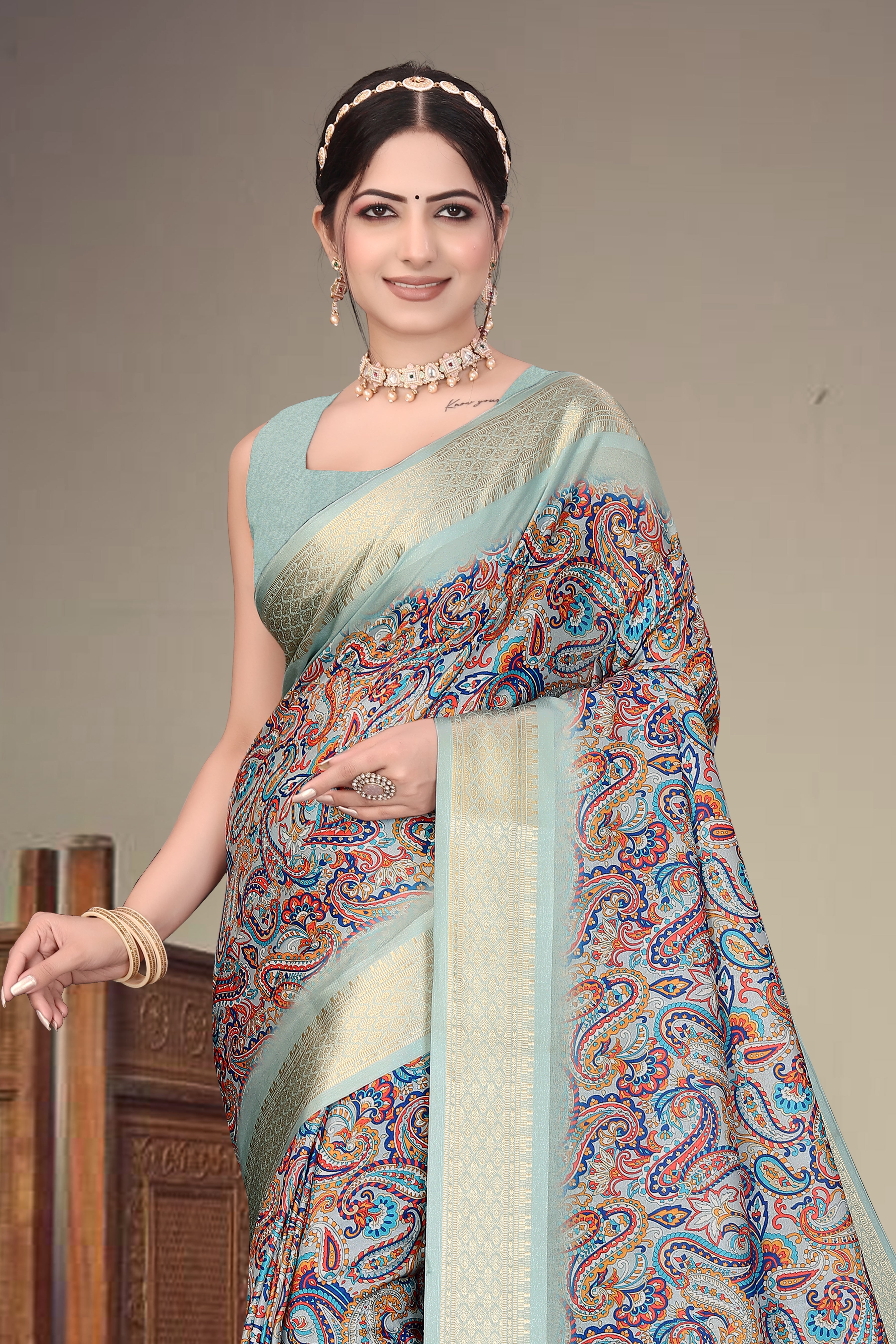 Womne Traditional Cotton Silk Designer Saree