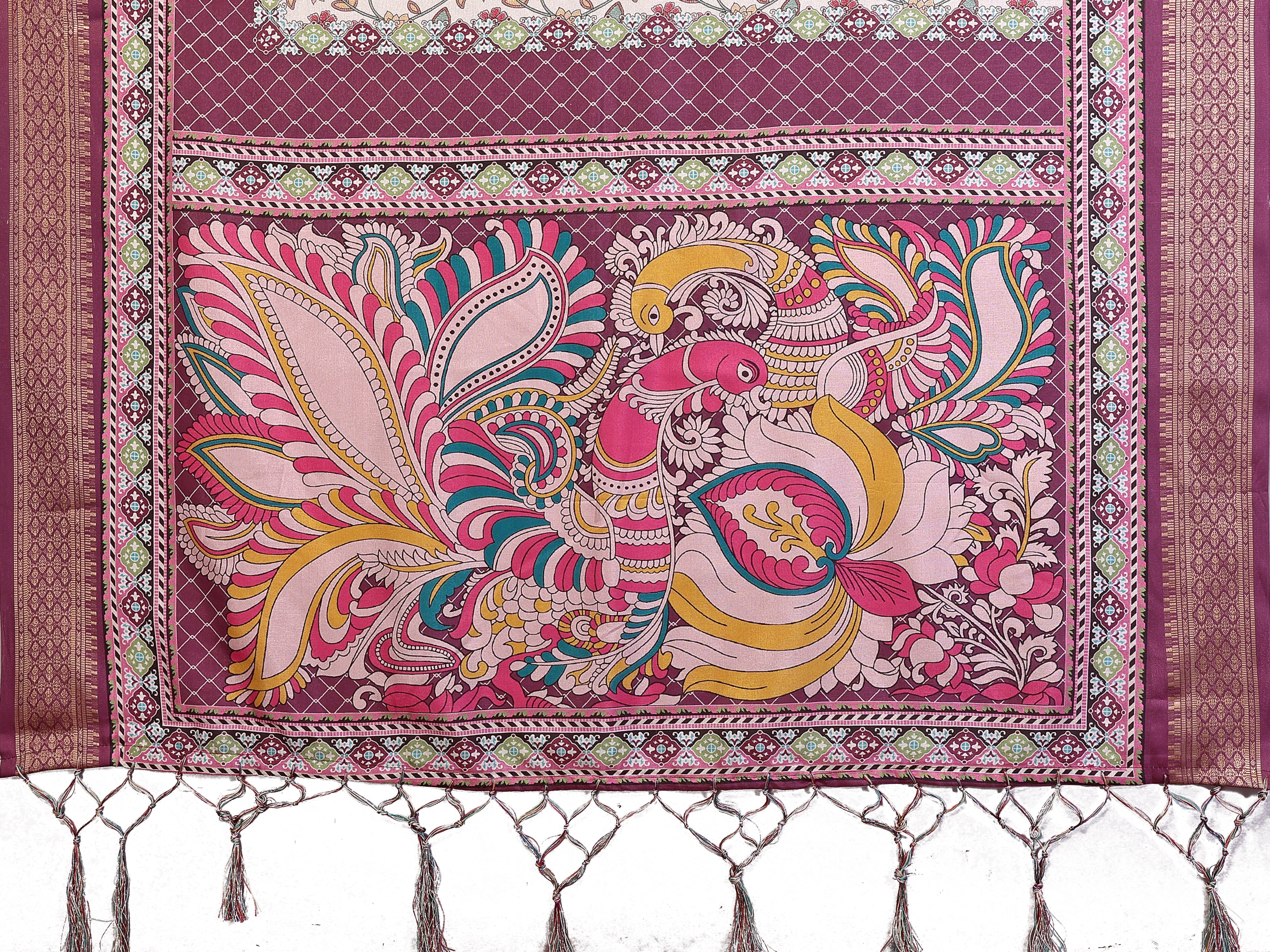 Women Premium Cotton Silk Digital Print Saree