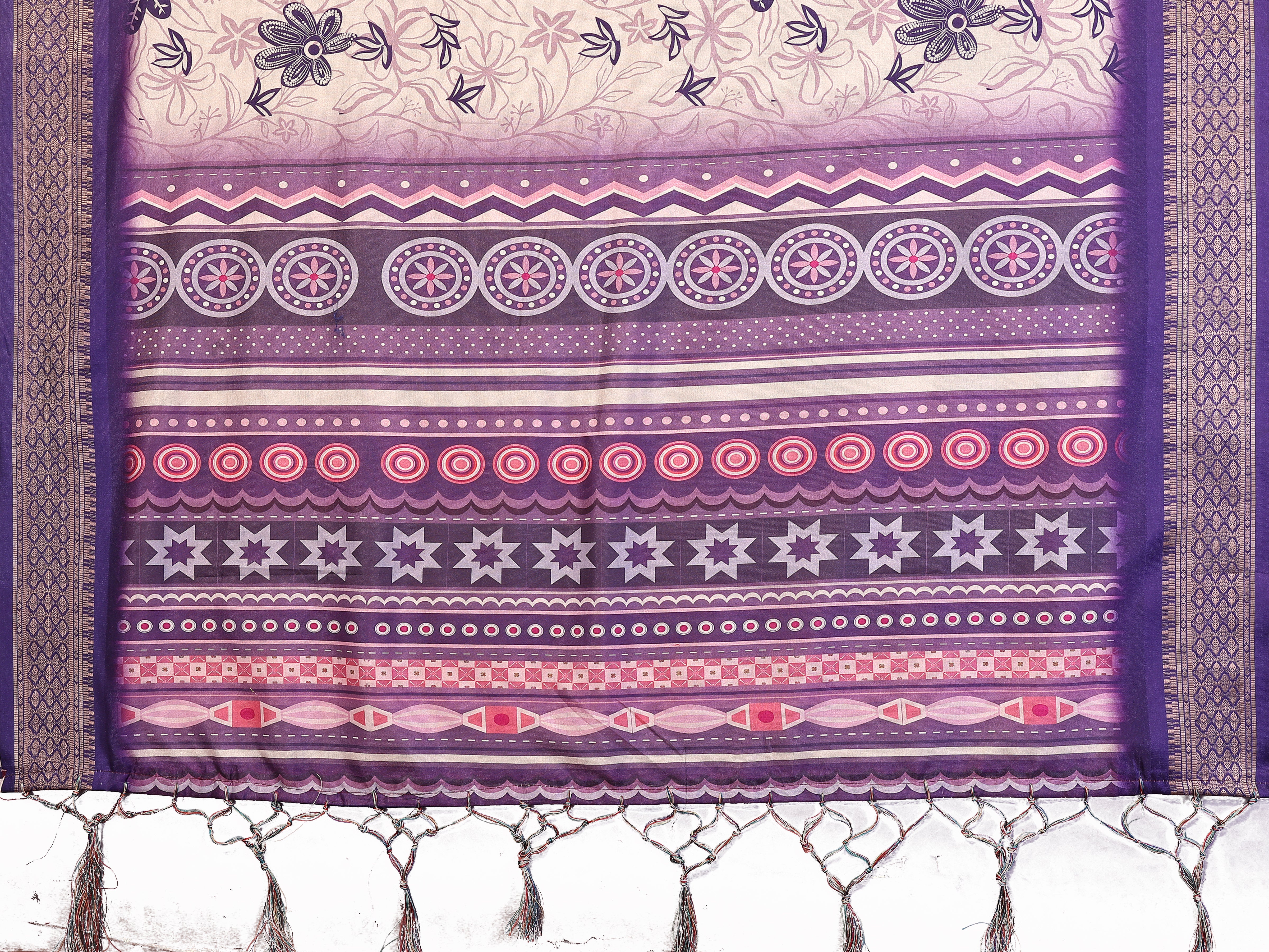 Women Premium Cotton Silk Digital Print Saree
