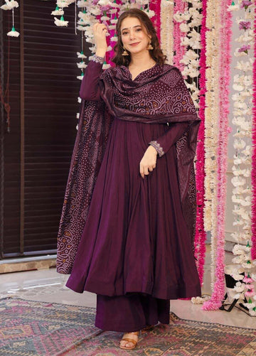 Women Designer Party Wear Anarkali Suit Set