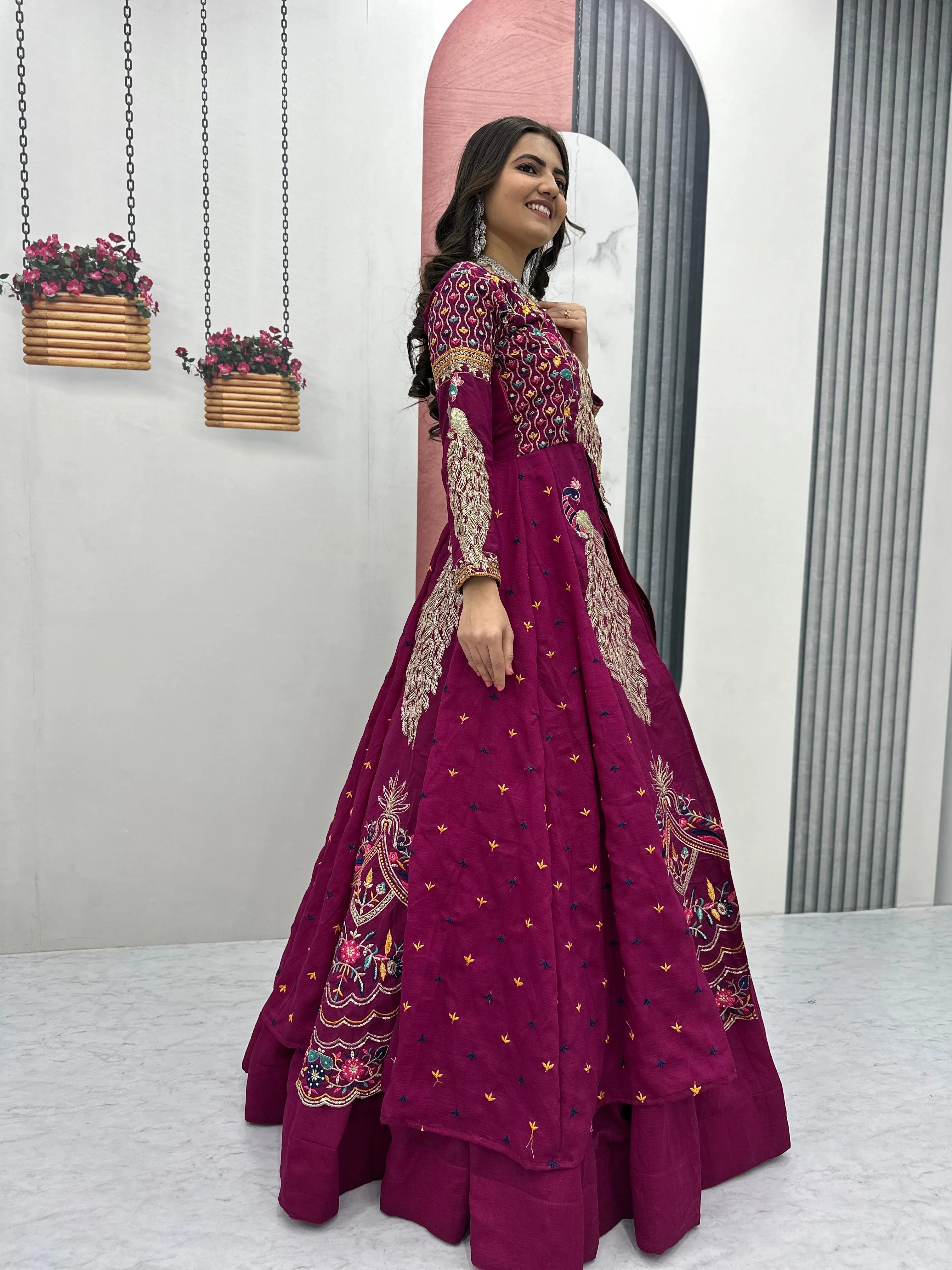 Premium Quality Heavy Traditional Crop Top with Shrug