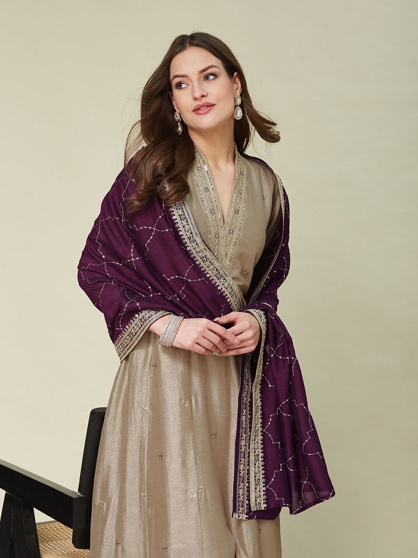 Women Traditional Anarkali Suit with Dupatta